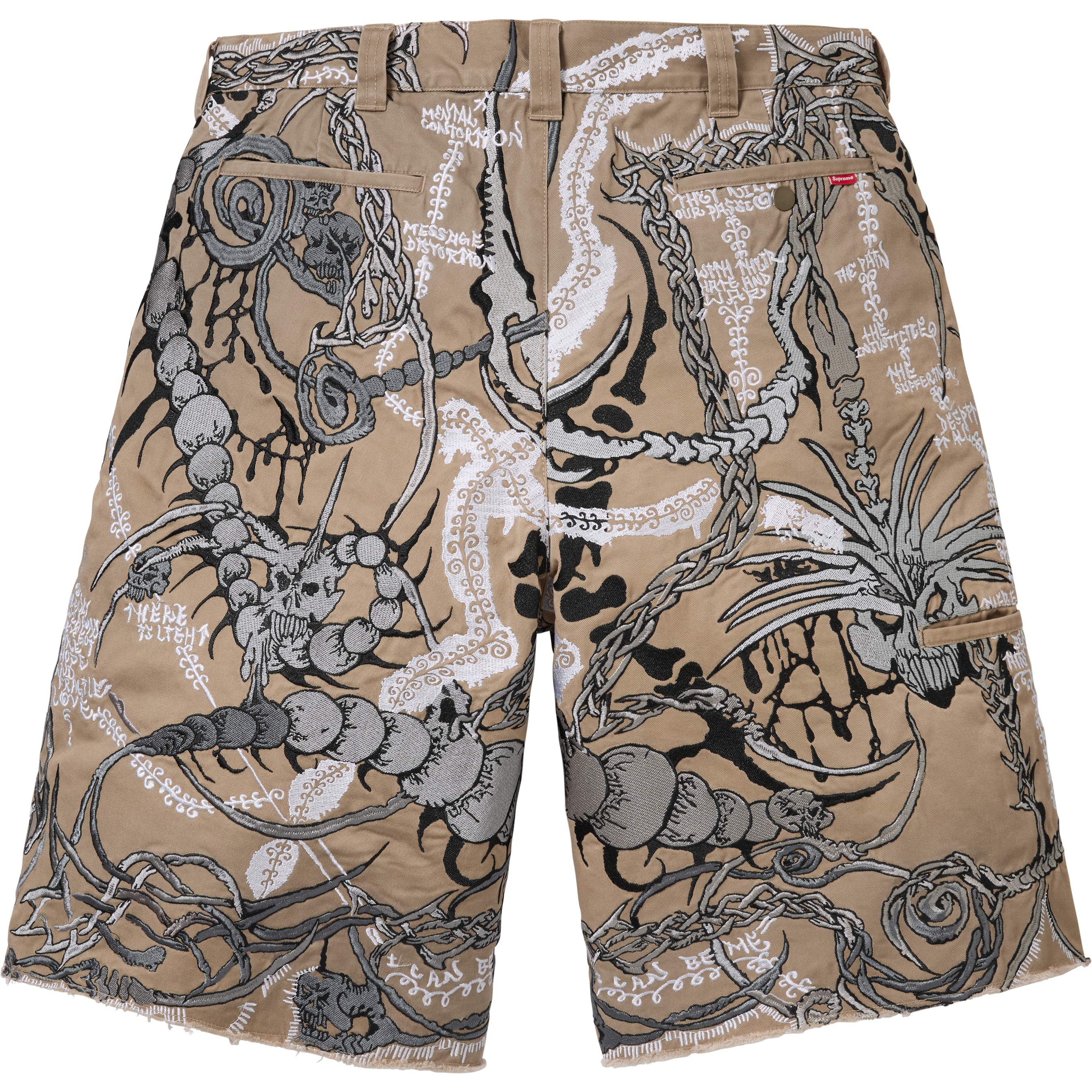 Wombat Embroidered Work Short view 5